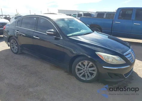 2013 Hyundai Genesis 3.8 from USA, damaged, VIN KMHGC4DD4DU228586